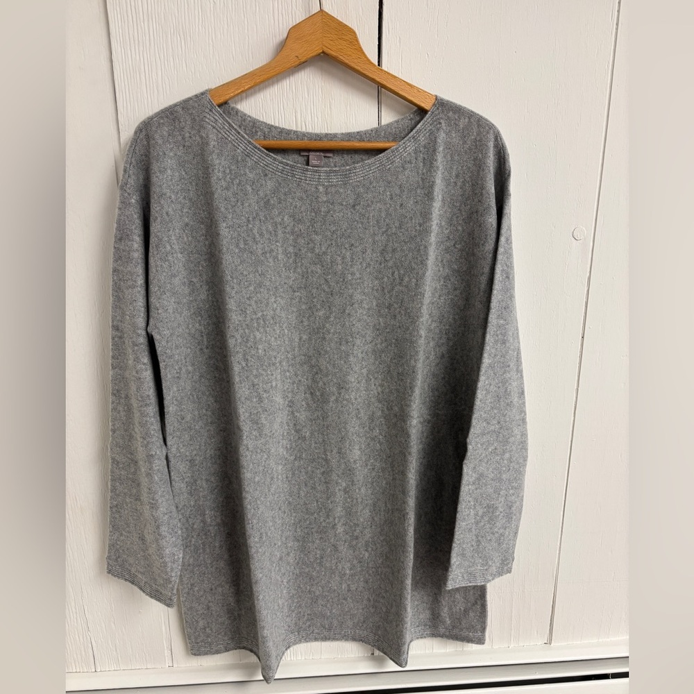 J. Jill 100% Cashmere Long Sleeve Sweater